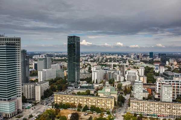 Varšava pohled — Stock fotografie