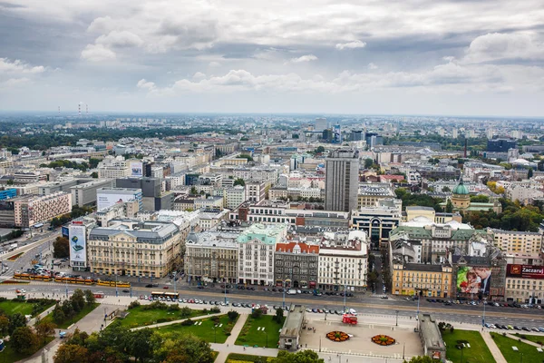 Warschau weergave — Stockfoto