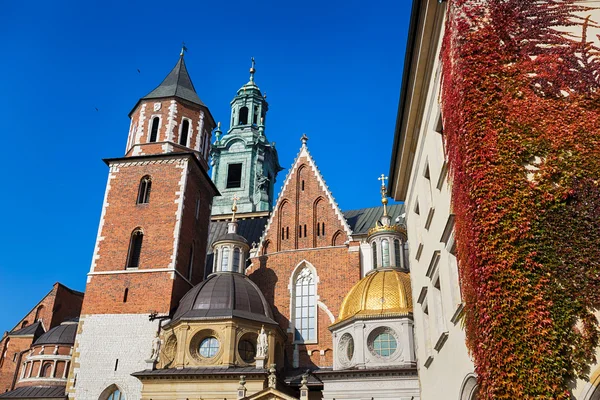 Kungliga slottet på wawel i Kraków — Stockfoto