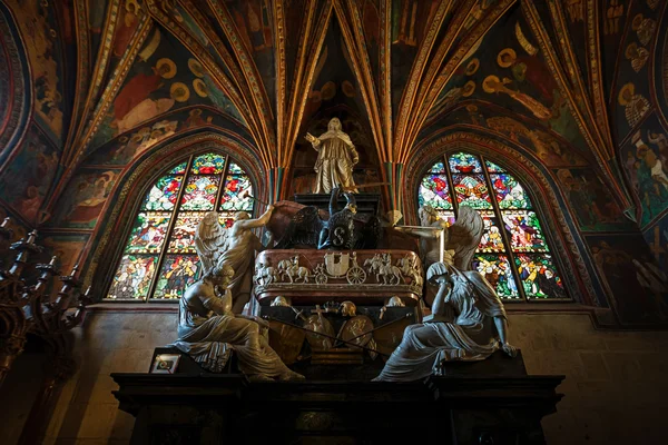 Catedral de Wawel, la parte del complejo del Castillo de Wawel — Foto de Stock