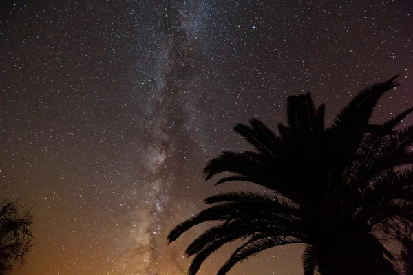 Maravillosos cielos nocturnos en Mallorca — Foto de Stock