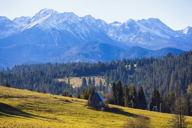Polonya Tatra Dağları manzara