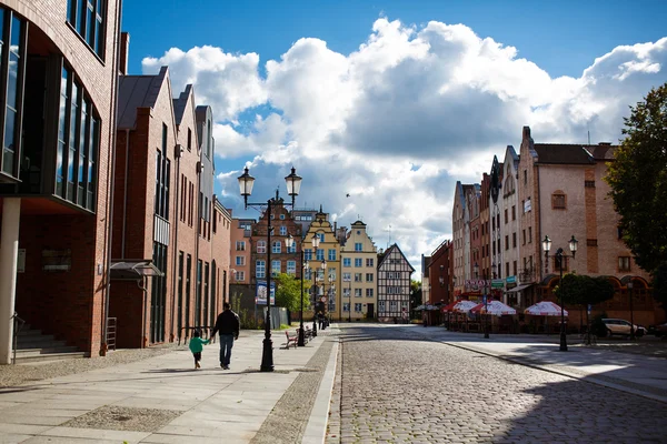 Starého města Elblag — Stock fotografie