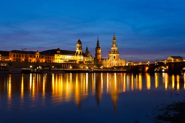 Dresden stadsgezicht — Stockfoto