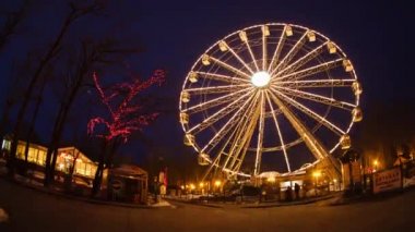 Dönme dolap Kaliningrad, zaman atlamalı