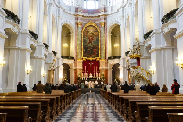 Hofkirche a Dresda indoor — Foto Stock