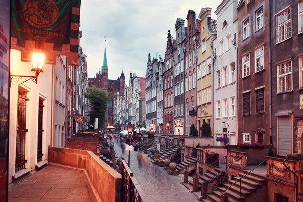 Marys Street in Gdansk — Stockfoto