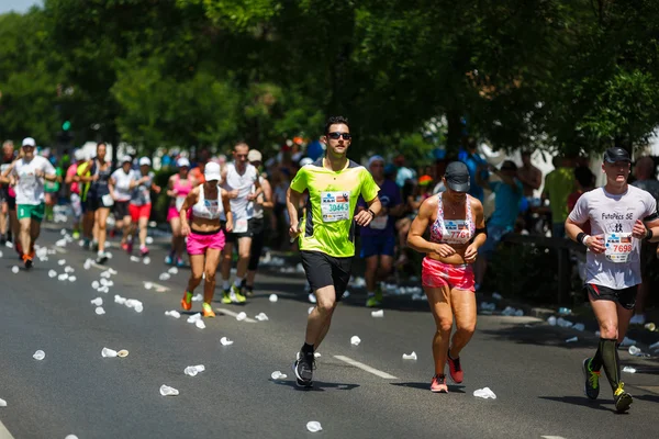 Una maratón en Budapest — Foto de Stock