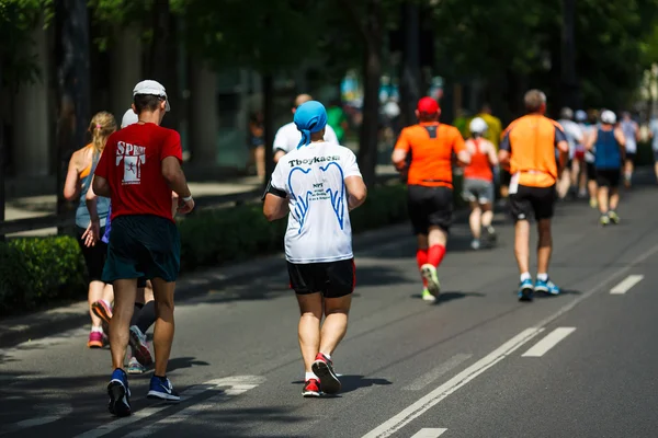 Una maratón en Budapest — Foto de Stock