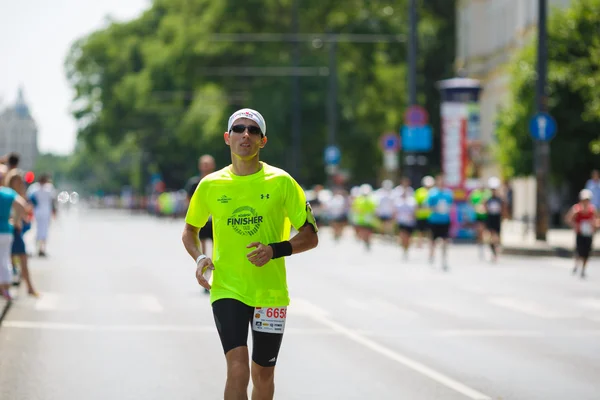 Una maratón en Budapest — Foto de Stock