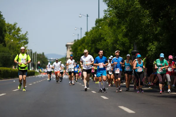 Una maratón en Budapest — Foto de Stock