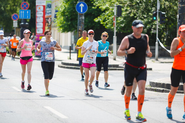 A marathon in Budapest