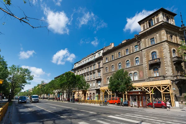 Ulice v Budapešti — Stock fotografie
