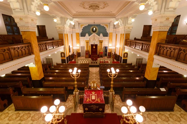 Interior da sinagoga Bethlen teri, Budapeste — Fotografia de Stock