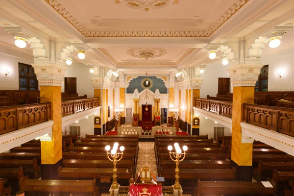 Interior da sinagoga Bethlen teri, Budapeste — Fotografia de Stock