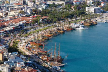 Alanya bay, Türkiye'nin görünümünü