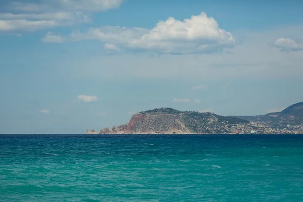 Sea landscape of Alanya bay — Stock Photo, Image