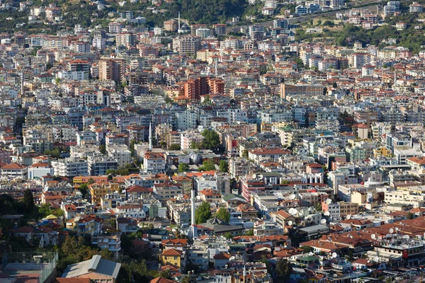 Ville populeuse de Alanya — Photo