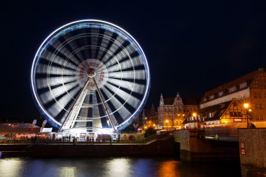 Dönme dolap, Gdansk, Polonya
