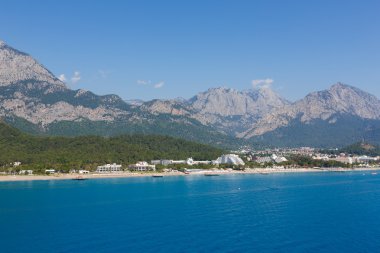 Rekreasyon alanının havadan görünümü 