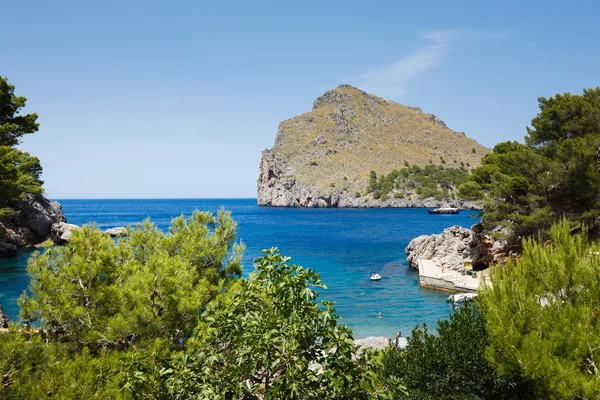 View of Sa Calobra bay in Mallorca — Stock Photo, Image