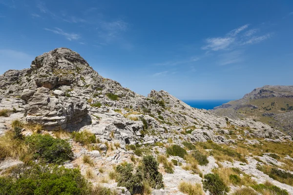 Landschap van berg in Mallorca — Stockfoto