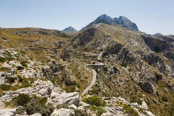 Sa Calobra, Mallorca için yılan gibi yol