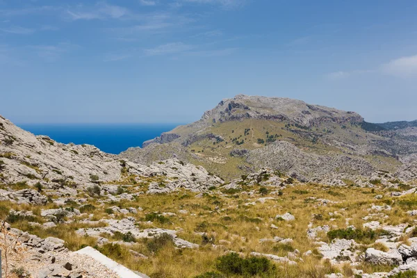 Landschap van berg in Mallorca — Stockfoto