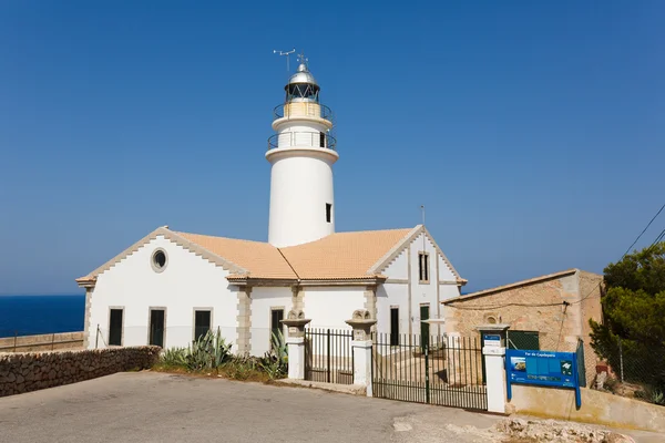 Capdepera, Mallorca, deniz feneri — Stok fotoğraf