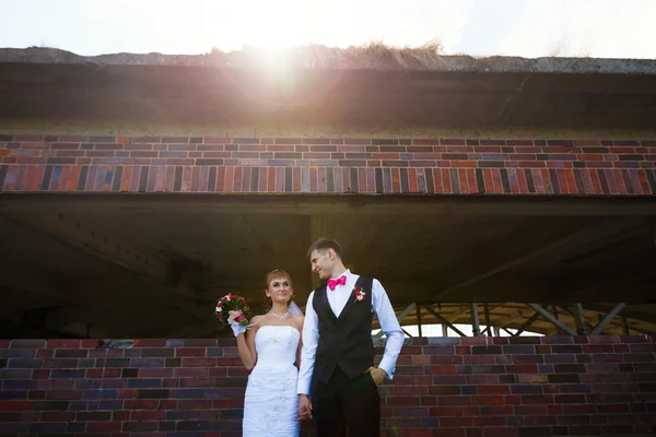 Lycka bröllop par — Stockfoto