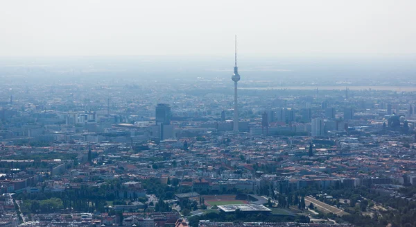 Вид с воздуха на Берлин — стоковое фото
