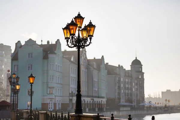 Fishing village in Kaliningrad — Stock Photo, Image