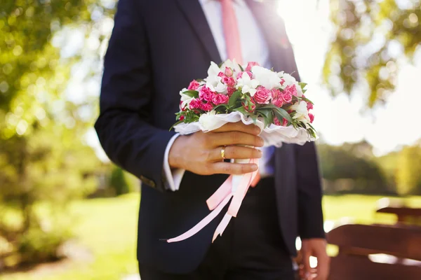 Il bouquet da sposa — Foto Stock