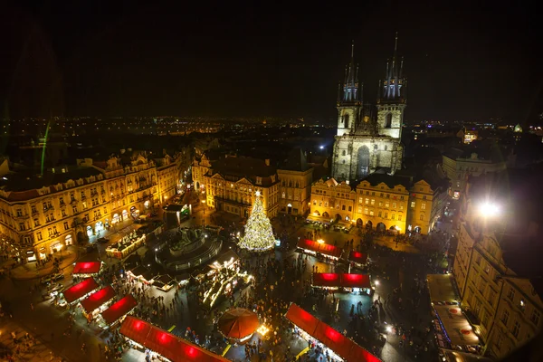 Vánoce v Praze — Stock fotografie