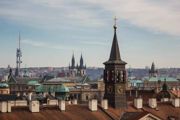 Wieże z Pragi — Zdjęcie stockowe