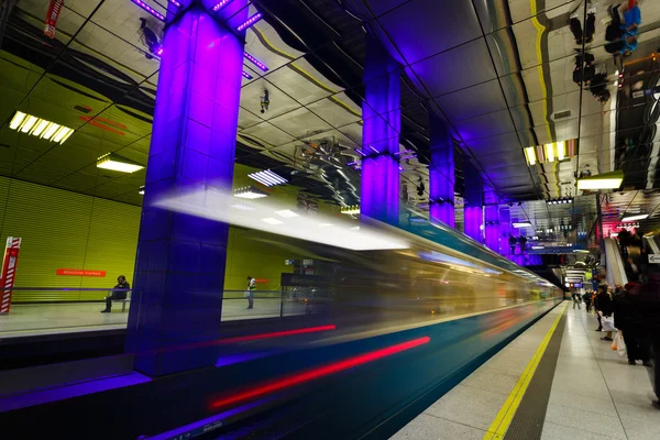 Die Münchner U-Bahn — Stockfoto