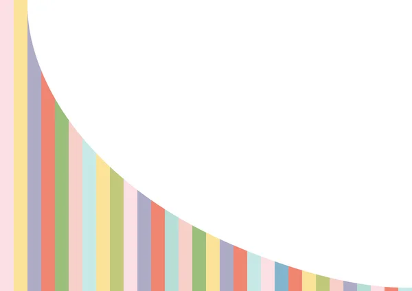 Långa och korta färgglada ränder i pastell — Stockfoto