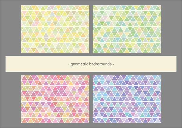 Geometrical background for your design — Stock Vector