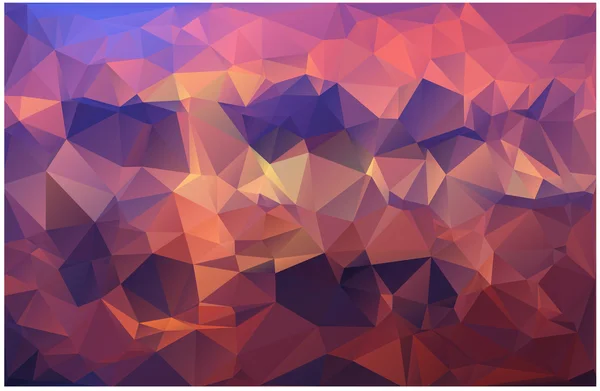 Vector polygonal background — Stock Vector