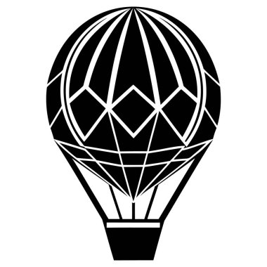 balon hava sıcak simgesi, özet biçimi