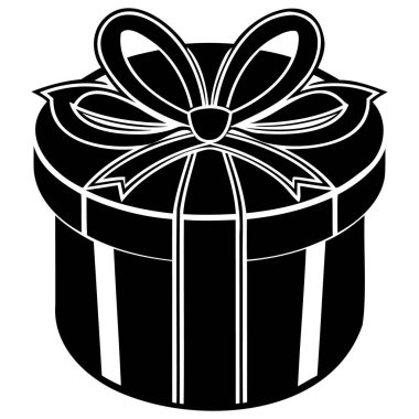 Hediye kutusu simgesi, basit tarzı