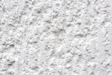 Beyaz beton duvar parçası. Soyut grunge doku arkaplanı. Boşluğu kopyala, metin için boş şablon