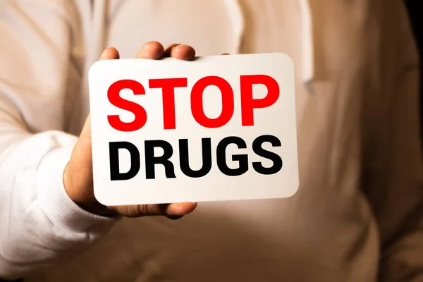 Handwriting Text Writing Stop Doping Concept Meaning Use Use Banned — Stock Photo, Image