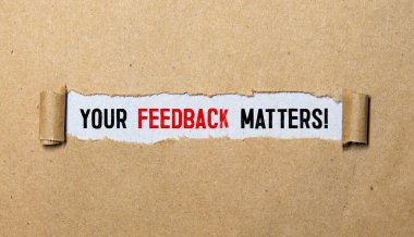 senin görüşün kağıda yazılan metni sayar.