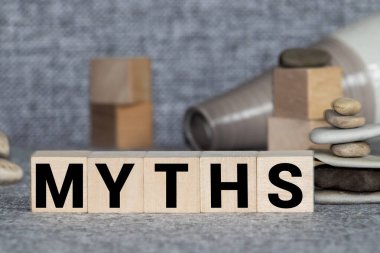 Metin ile Tahta Bloklar: Mitler, iş konsepti