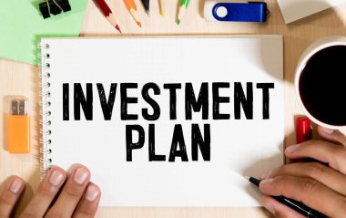 Beyaz defter, konsept üzerine INVESTMENT Planı