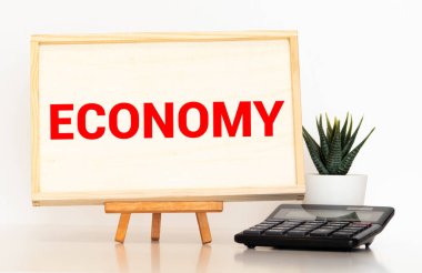 ECONOmy kelimesi klasik baş harflerle yazılmış..