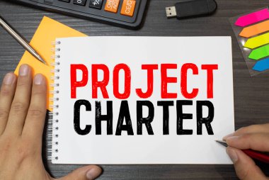 Kara tahta üzerine proje tüzüğü metni, iş konsepti geçmişi.