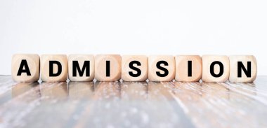 Yapı taşları ile yapılmış Kelime.