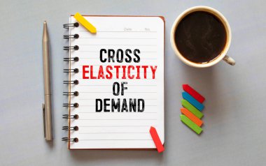 Not defterine çizilmiş talep esnekliği grafiği